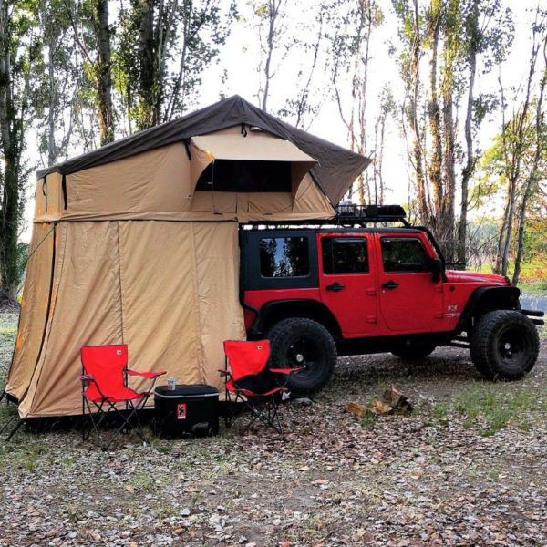 کامیون سفارشی پاپ بالا چادر چادر با طراحی ساده برای خانواده