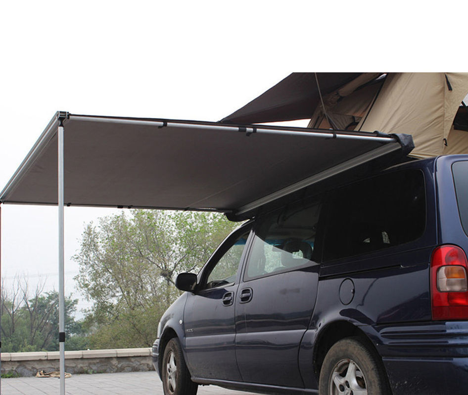 4x4 Rollout Roof Rack Side Awning Tent چادر آلومینیومی ساختار قطب