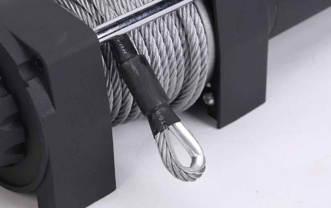 وینچ طناب فولادی ترمز مکانیکی الکتریکی 4500LBS برای شاسی بلند وانت